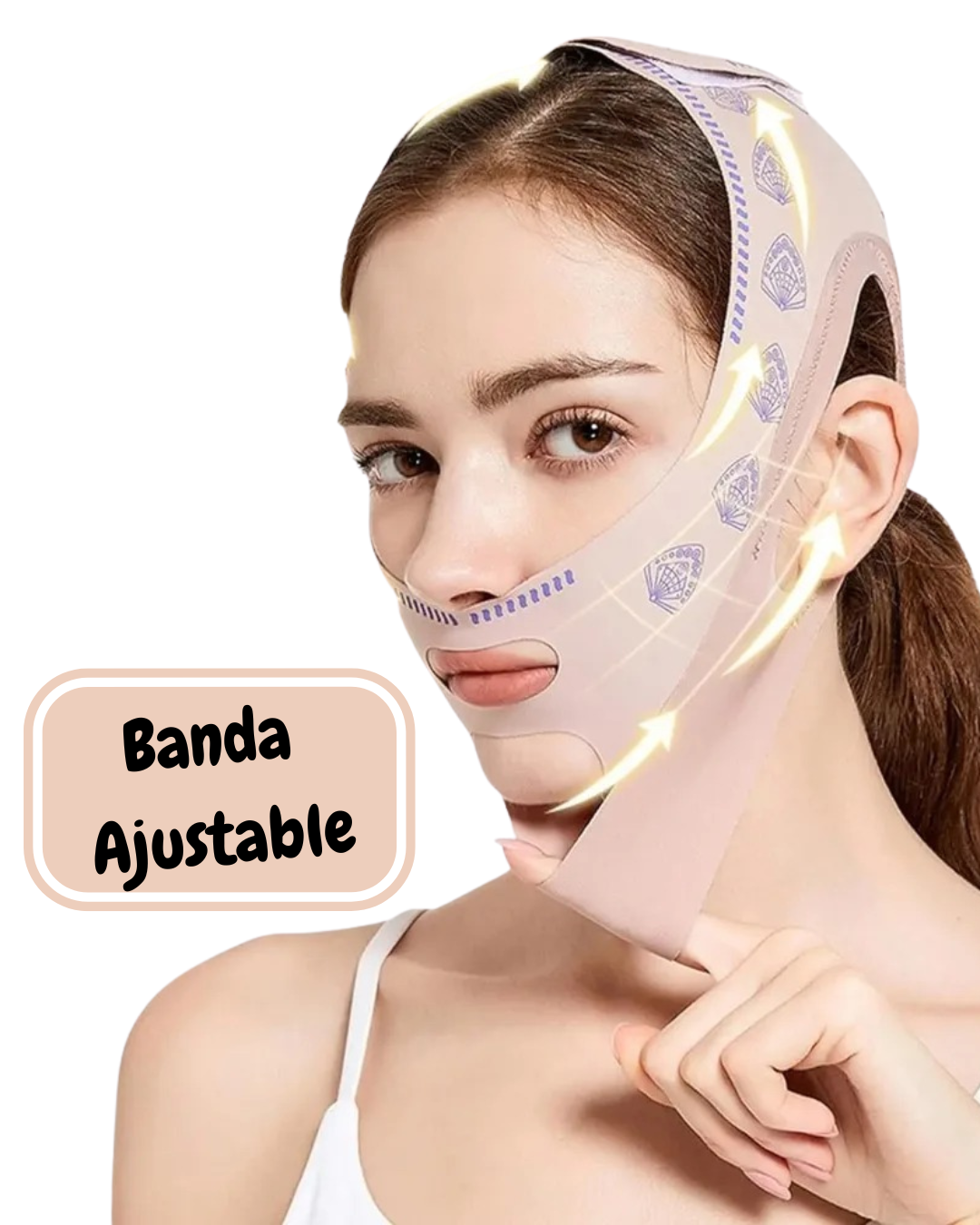 Banda Facial Transpirable - En Forma De V